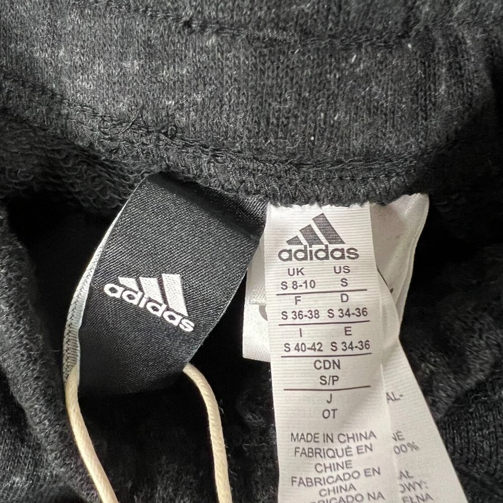 Adidas Womens‎ Small Heather Black Dallas Stars NHL Drawstring Track Pants NWT - Picture 4 of 5